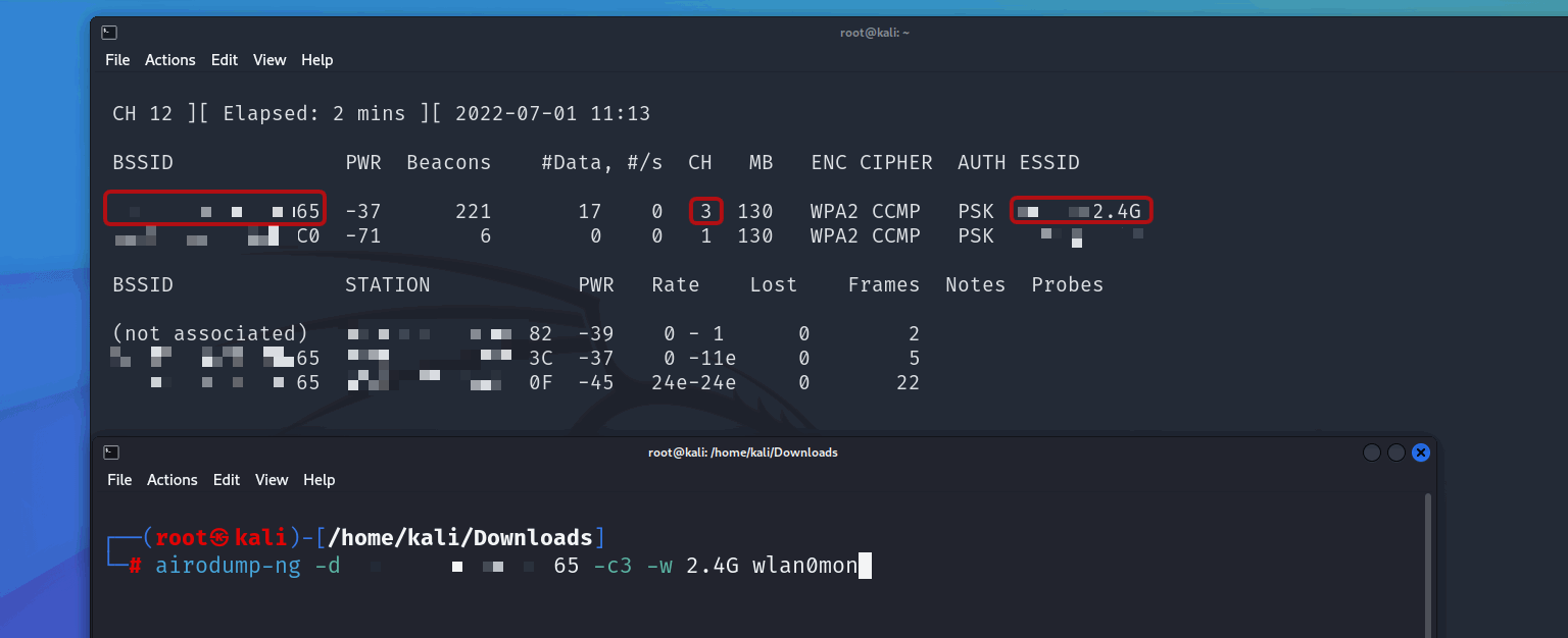 Creating Cap file